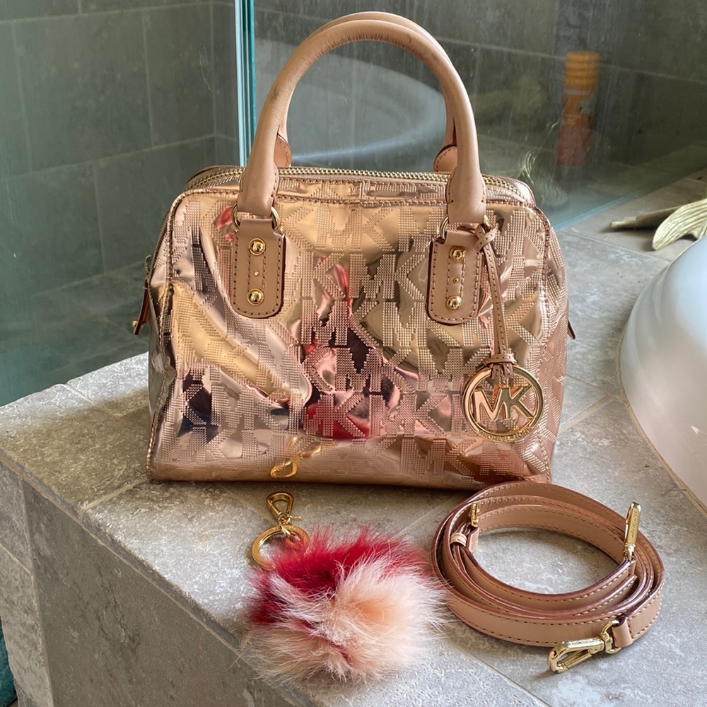 Iconic Y2K Michael Kors Rose Gold Tote